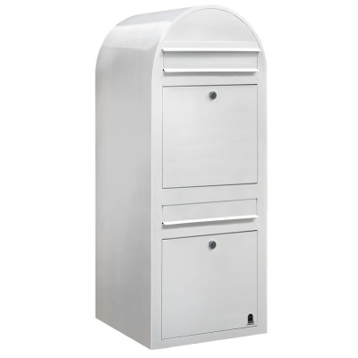Postlåda BOBI DUO - Vit RAL 9016