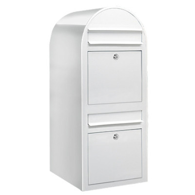 Postlåda BOBI DUO - Vit RAL 9016