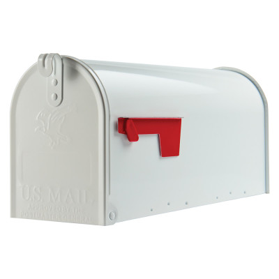 Postlåda amerikansk / US MAIL Elite E11W - Vit