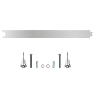 Skjutdörrsskena förlängning 45cm Antik