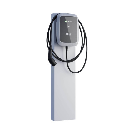 Laddstolpe för elbil – Tesla Wall Connector Gen 2 & 3 Rostbrun