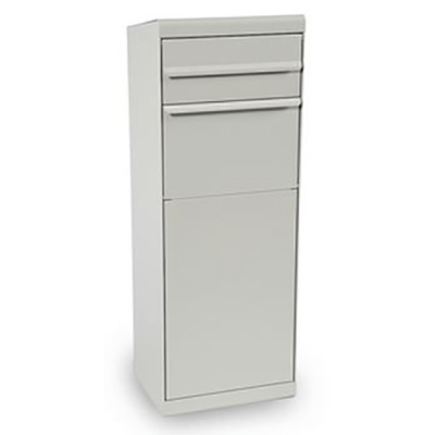 Paketpostlåda MEFA Maple 662 - Aluminium Vit RAL 9006M 662040M