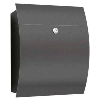 ROSTFRI POSTLÅDA CMD  - Antracit 76