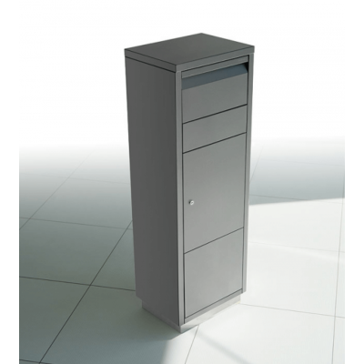 PAKETPOSTLÅDA FÖR STORA PAKET STANDING O.2 - ANTRACIT