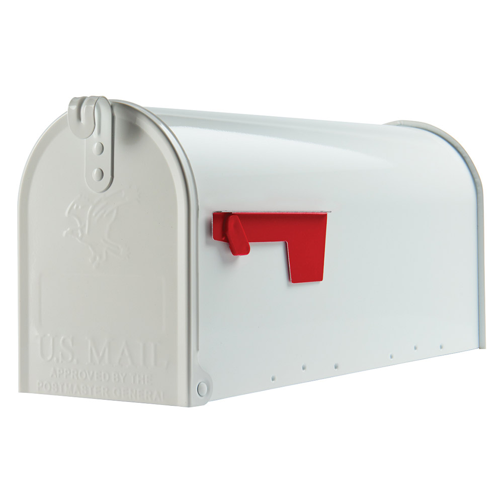 Postlåda amerikansk / US MAIL Elite E11W - Vit