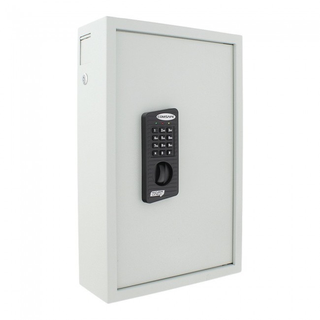 NYCKELSKÅP MED NYCKELINKAST Rottner Keytronic 100 - Ljusgrå T04486