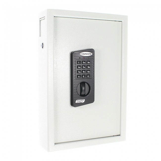NYCKELSKÅP MED NYCKELINKAST Rottner Keytronic 48 - Ljusgrå T04259