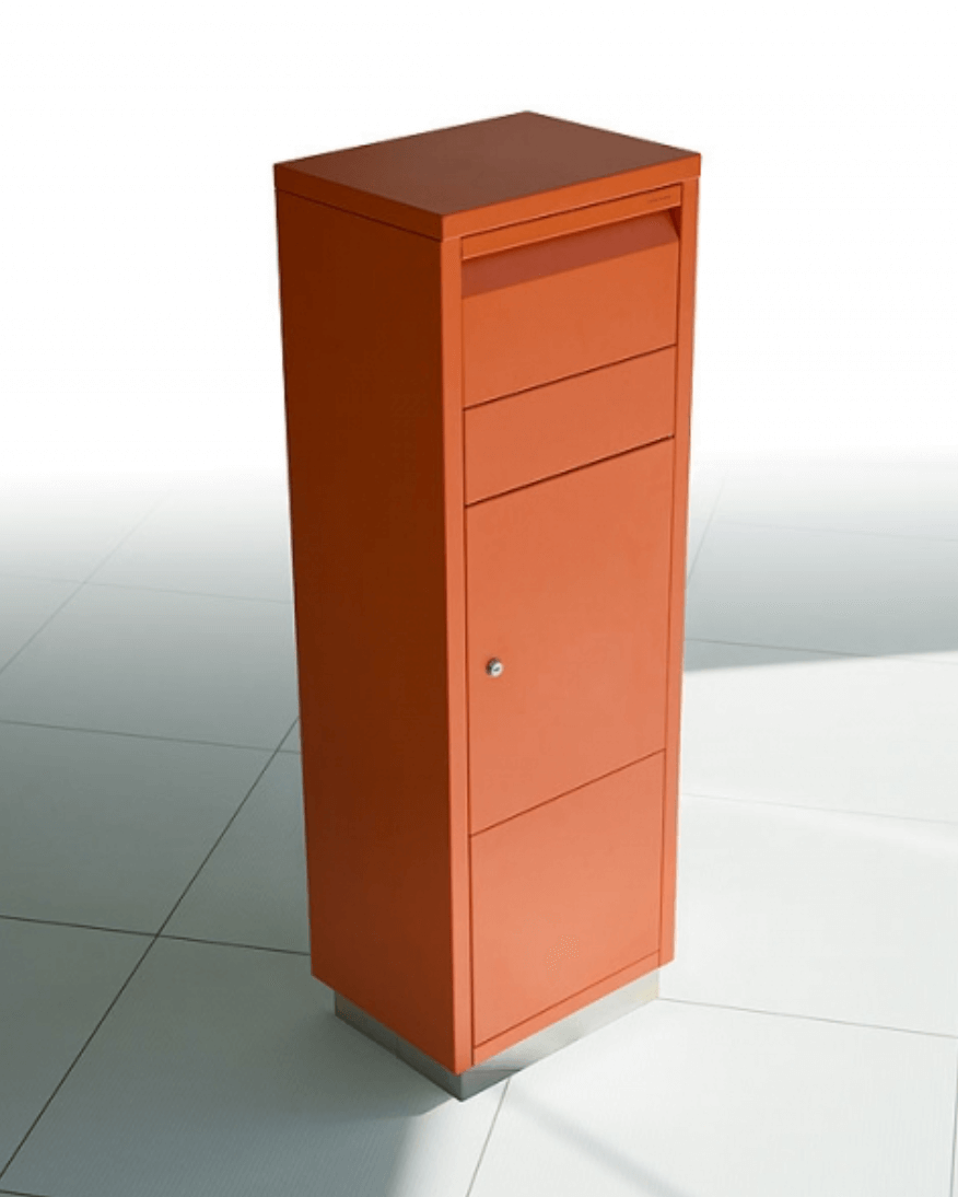 PAKETPOSTLÅDA LETTERMAN STANDING OV. 2 - ORANGE 601A