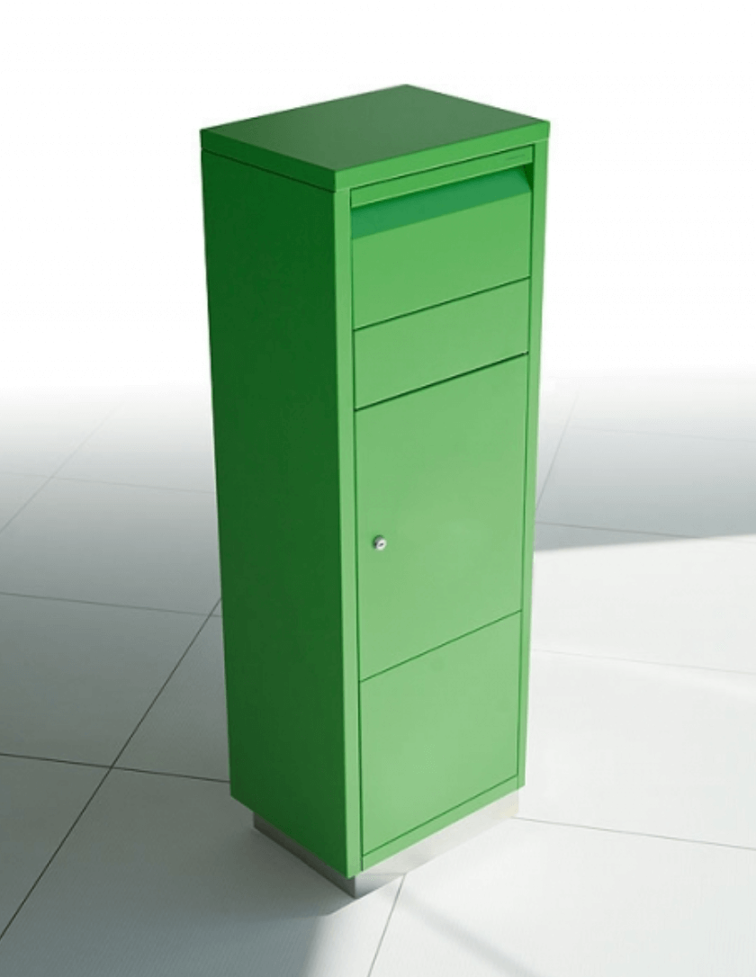 PAKETPOSTLÅDA LETTERMAN STANDING OV. 2 - GRÖN 601B