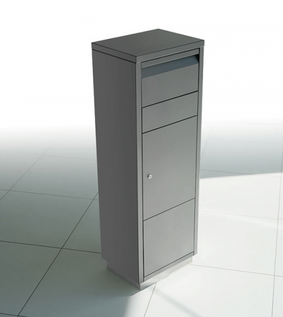 PAKETPOSTLÅDA LETTERMAN STANDING OV. 2 - ANTRACIT 601G