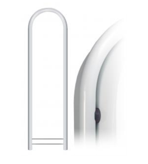 Bobi stativ Round - Vit RAL 9016