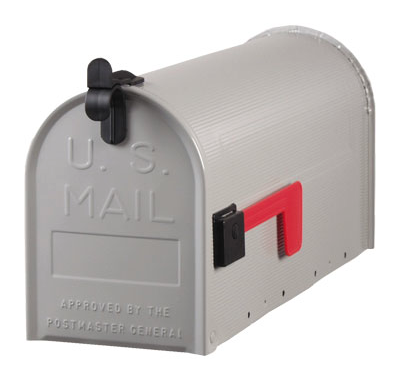 Postlåda amerikansk / US MAIL ST10 - Grå