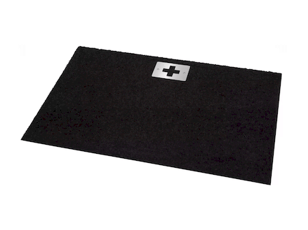 Dörrmatta Swiss Keilbach 87x57 - Svart 04 4040