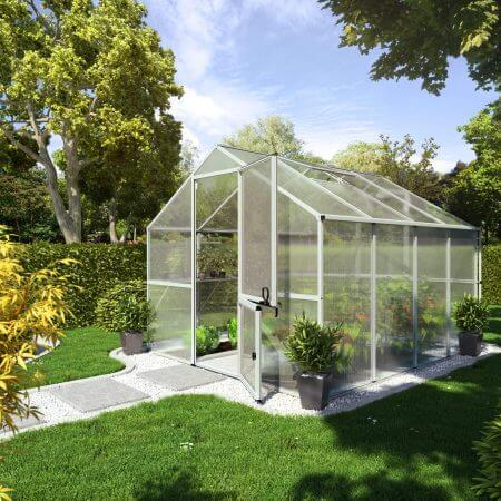 växthus premium med kanalplast